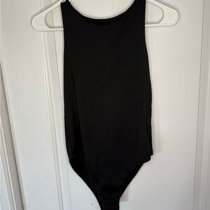Zara Black Sleeveless Bodysuit